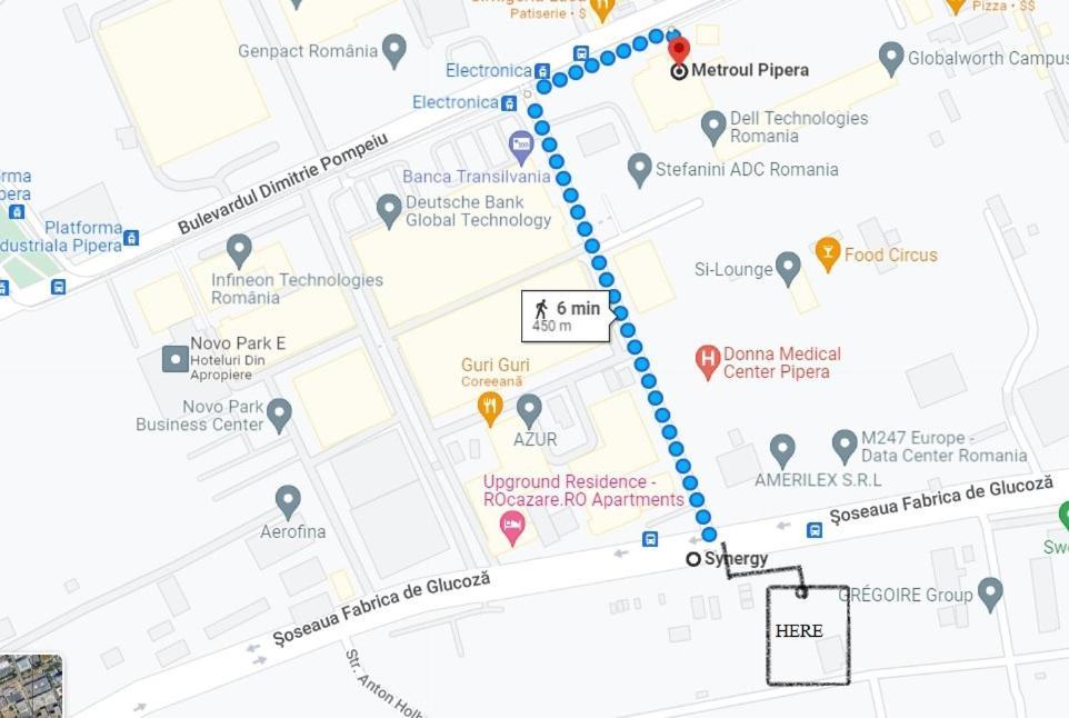 בוקרשט Sunshine - New & Quiet 1Br Apt, Business Area, Close To Airport, Highway A3, Subway מראה חיצוני תמונה