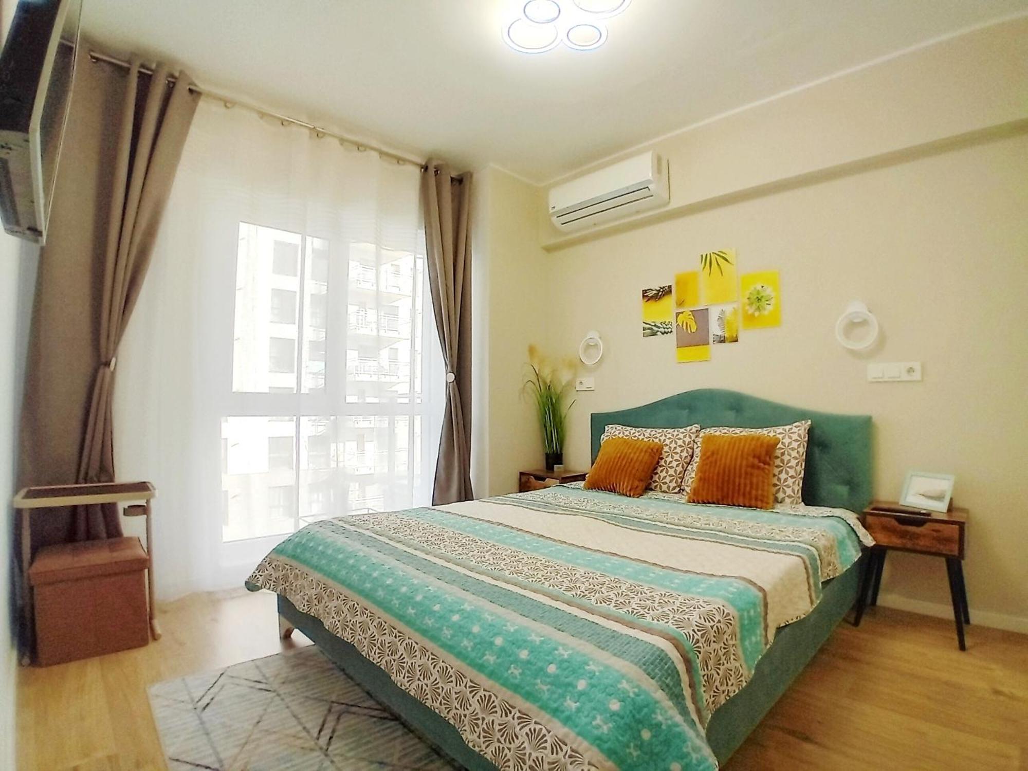 בוקרשט Sunshine - New & Quiet 1Br Apt, Business Area, Close To Airport, Highway A3, Subway מראה חיצוני תמונה